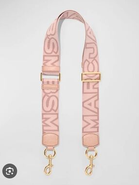 Marc Jacobs The Outline Monogram Webbing Strap